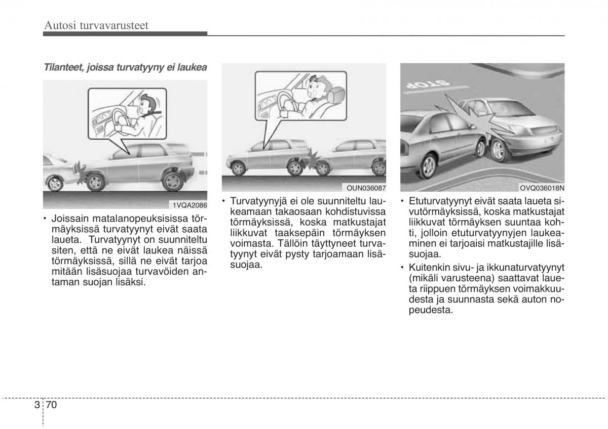 KIA Sorento II 2 omistajan kasikirja / page 87