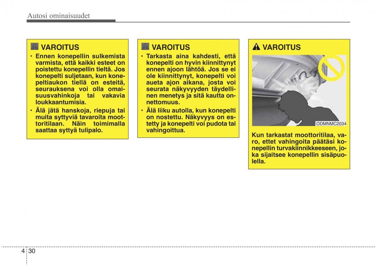 KIA Sorento II 2 omistajan kasikirja / page 123