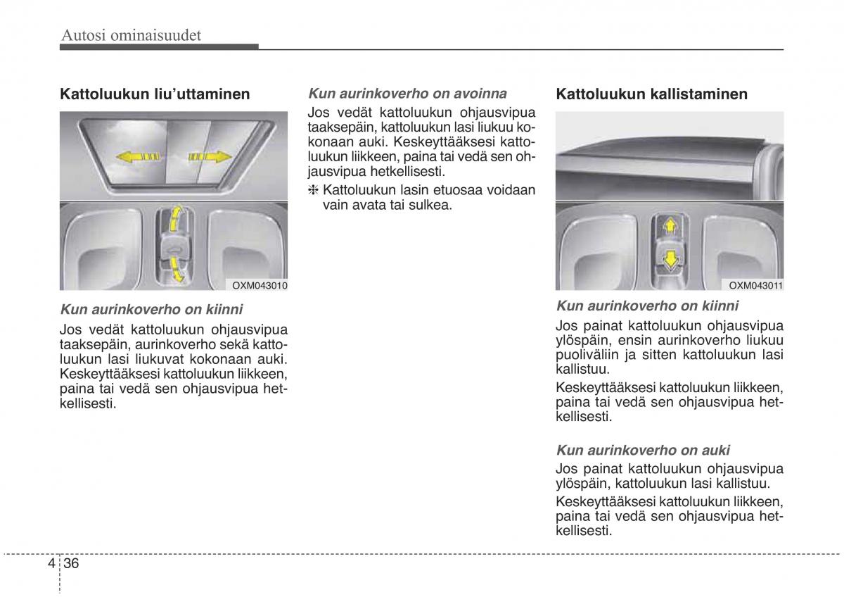 KIA Sorento II 2 omistajan kasikirja / page 129