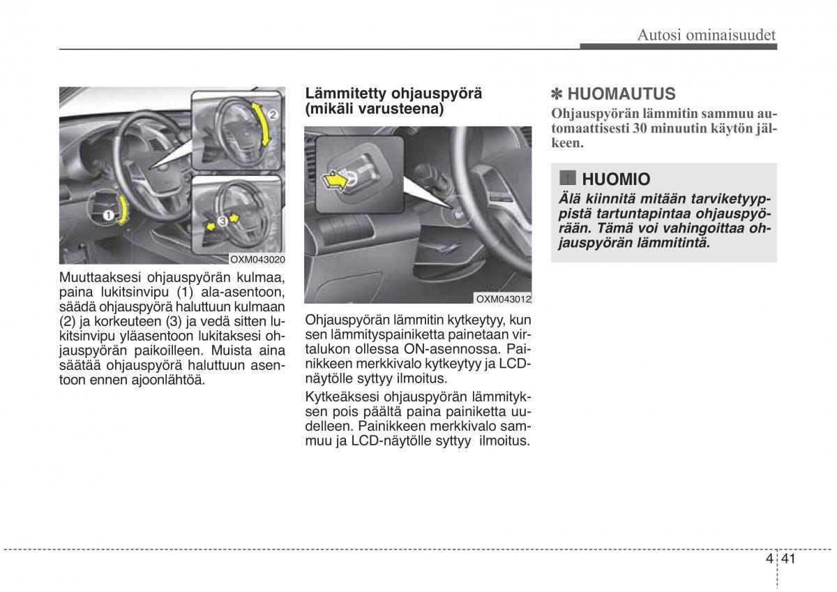 KIA Sorento II 2 omistajan kasikirja / page 134