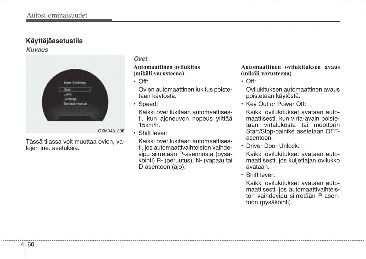 KIA Sorento II 2 omistajan kasikirja / page 153