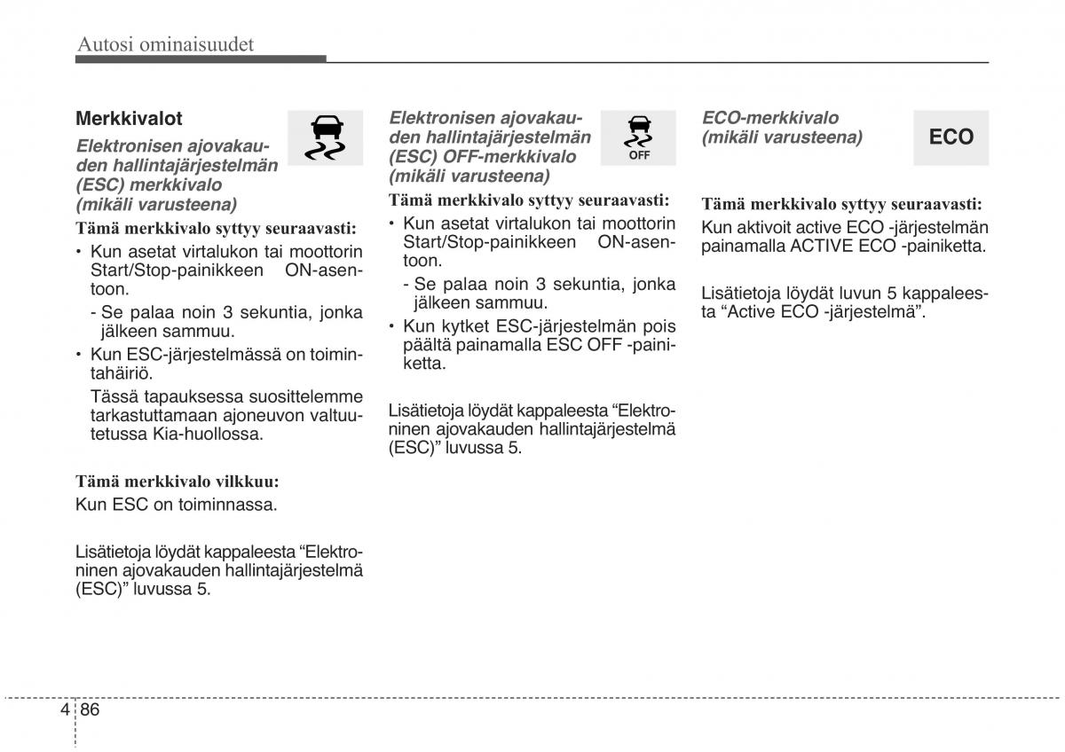 KIA Sorento II 2 omistajan kasikirja / page 179