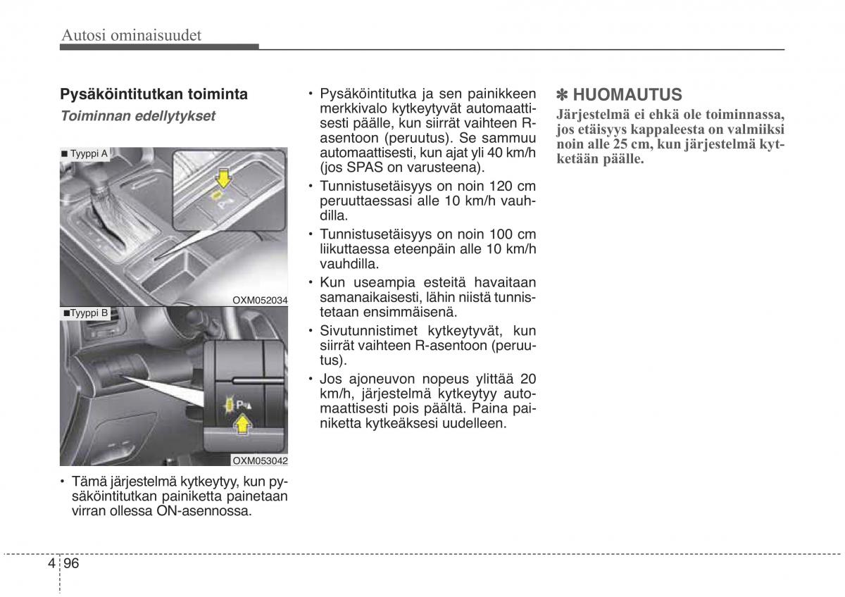 KIA Sorento II 2 omistajan kasikirja / page 189