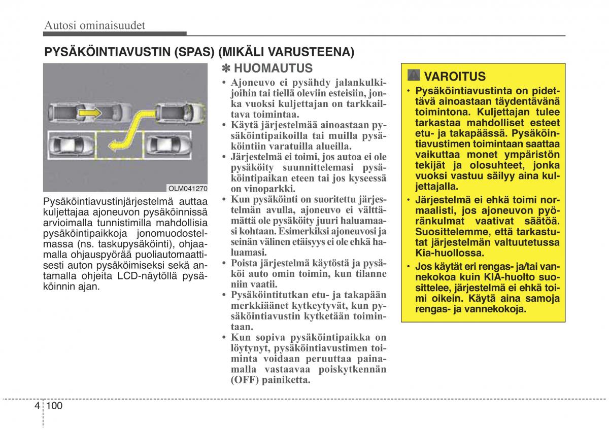 KIA Sorento II 2 omistajan kasikirja / page 193