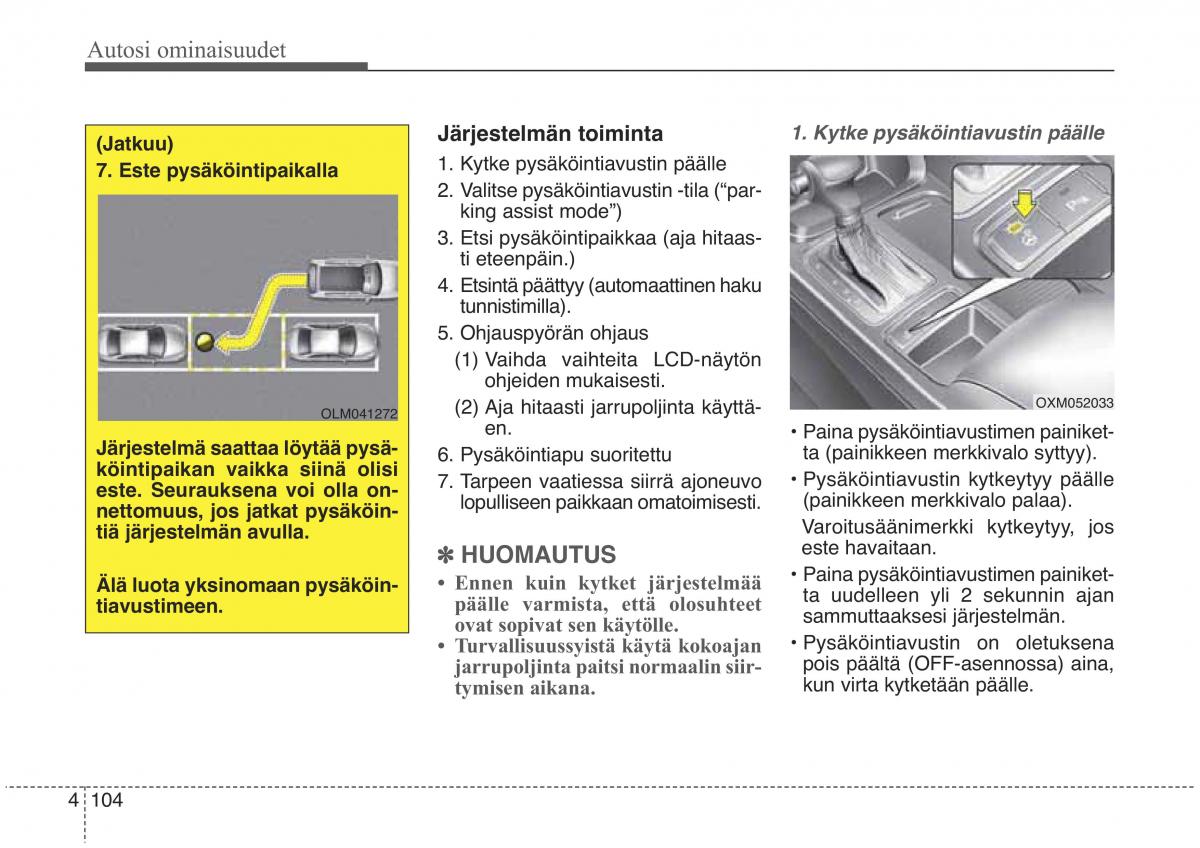 KIA Sorento II 2 omistajan kasikirja / page 197