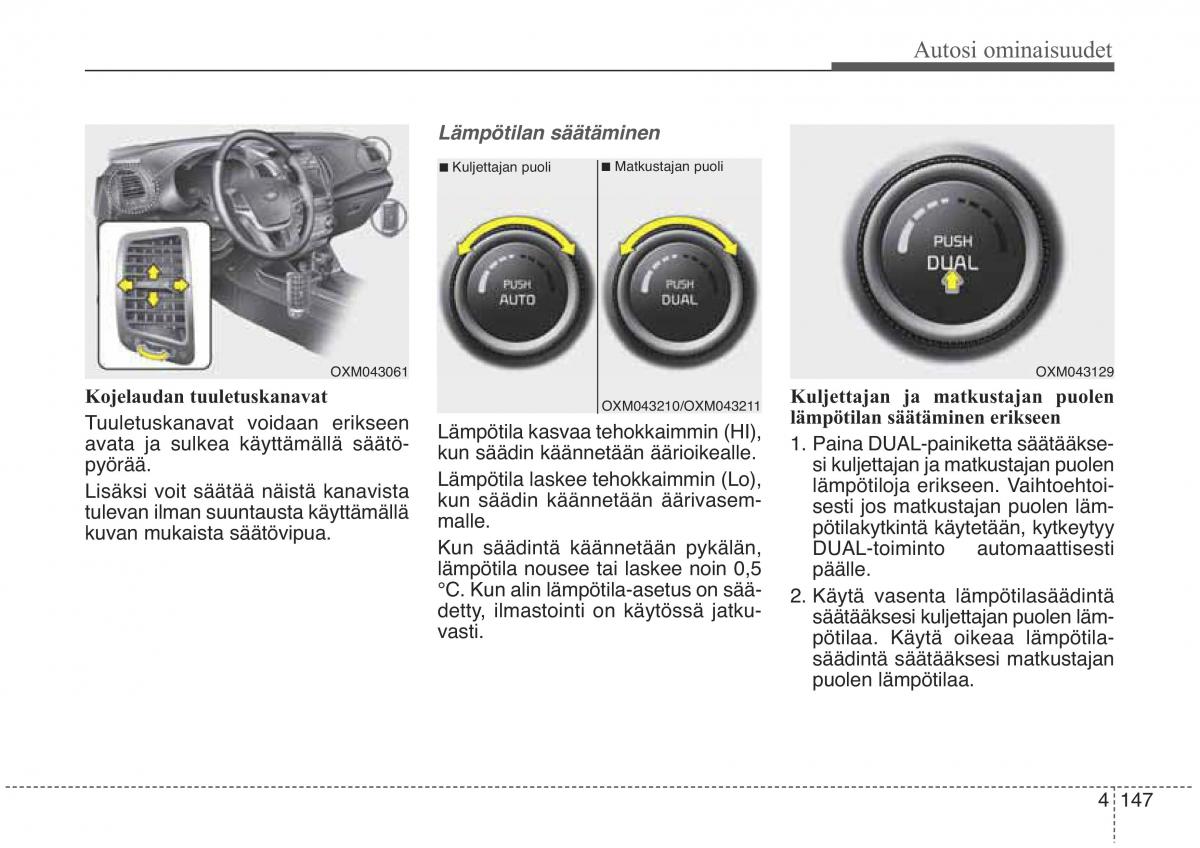 KIA Sorento II 2 omistajan kasikirja / page 240