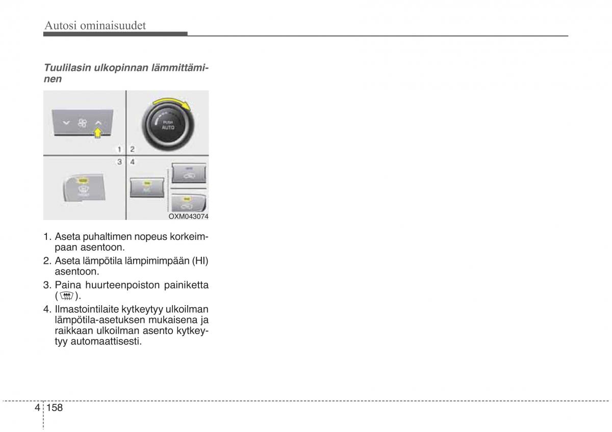 KIA Sorento II 2 omistajan kasikirja / page 251