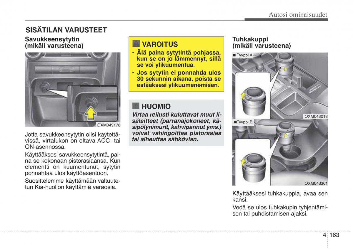 KIA Sorento II 2 omistajan kasikirja / page 256