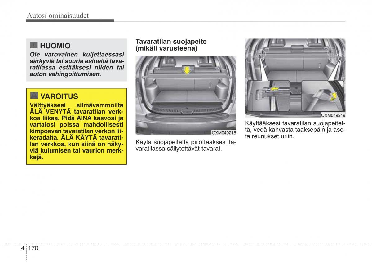 KIA Sorento II 2 omistajan kasikirja / page 263