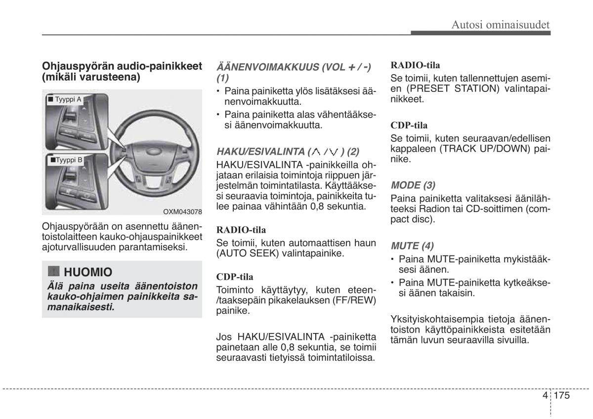 KIA Sorento II 2 omistajan kasikirja / page 268