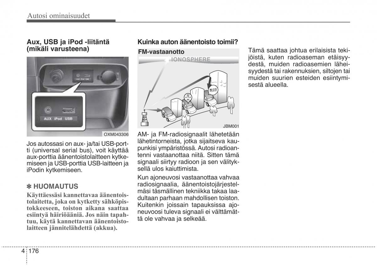 KIA Sorento II 2 omistajan kasikirja / page 269