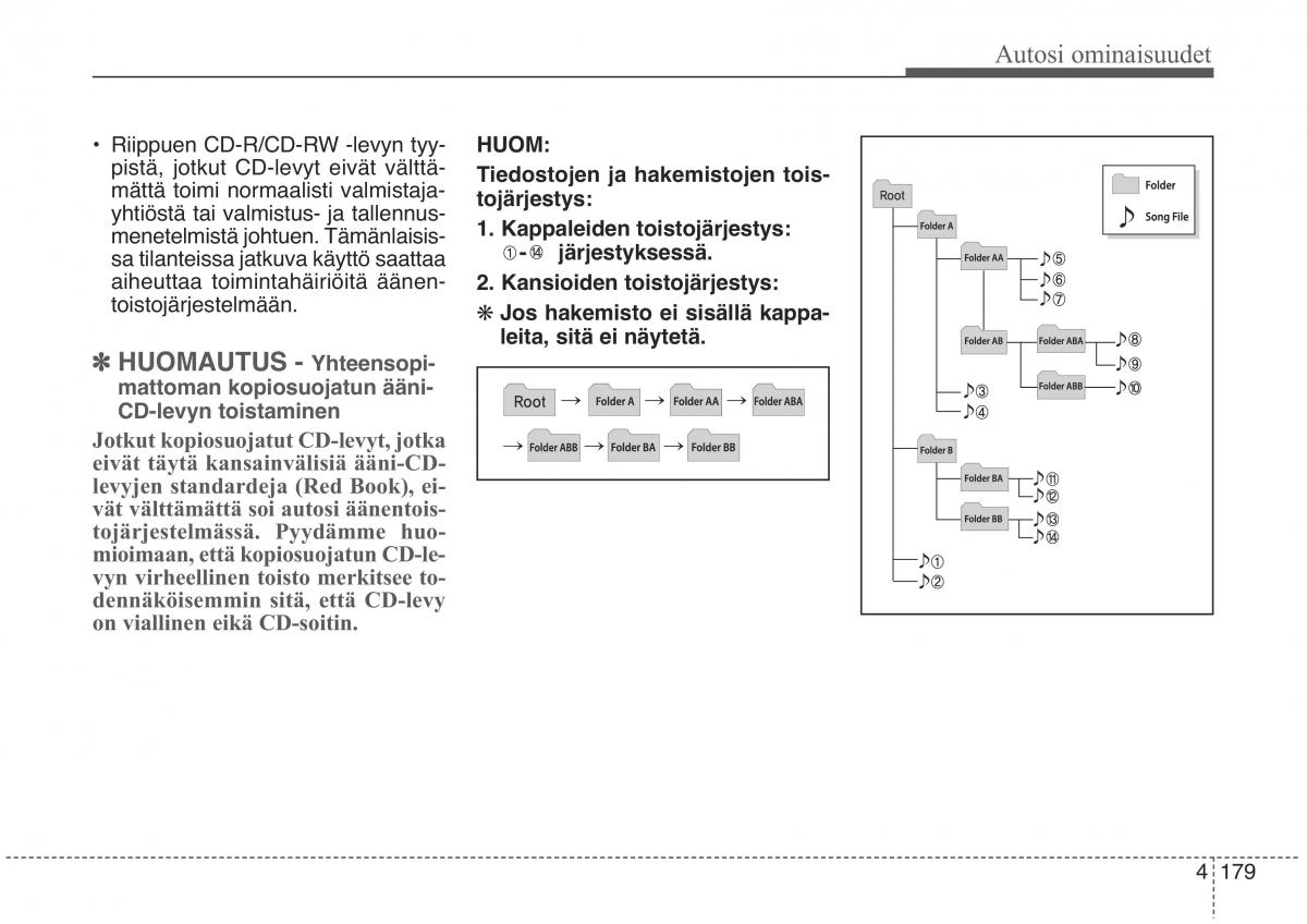 KIA Sorento II 2 omistajan kasikirja / page 272