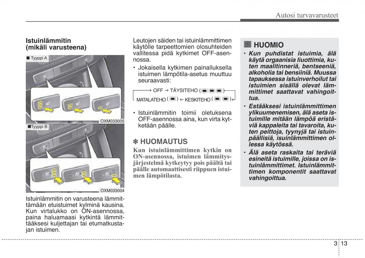 KIA Sorento II 2 omistajan kasikirja / page 30