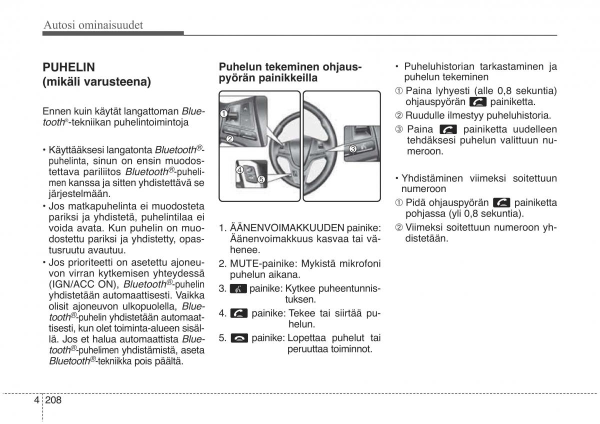 KIA Sorento II 2 omistajan kasikirja / page 301