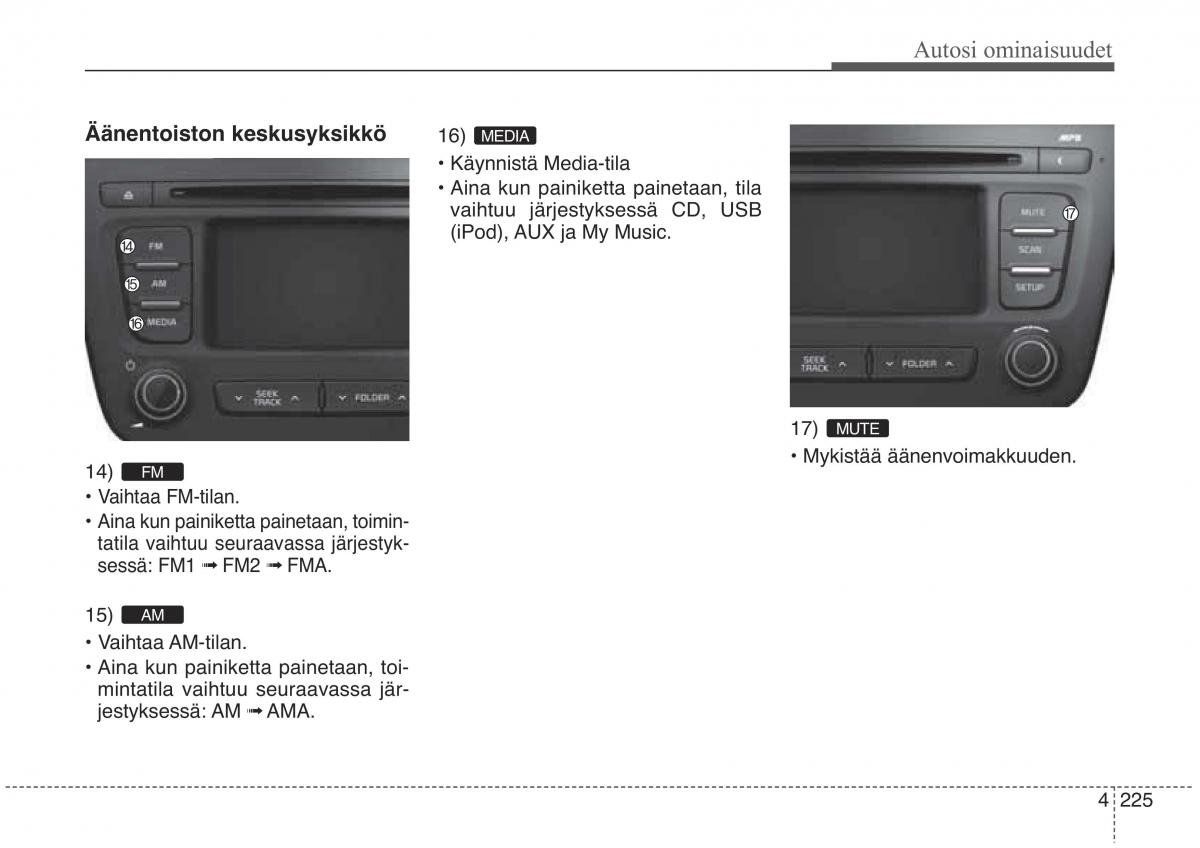 KIA Sorento II 2 omistajan kasikirja / page 318