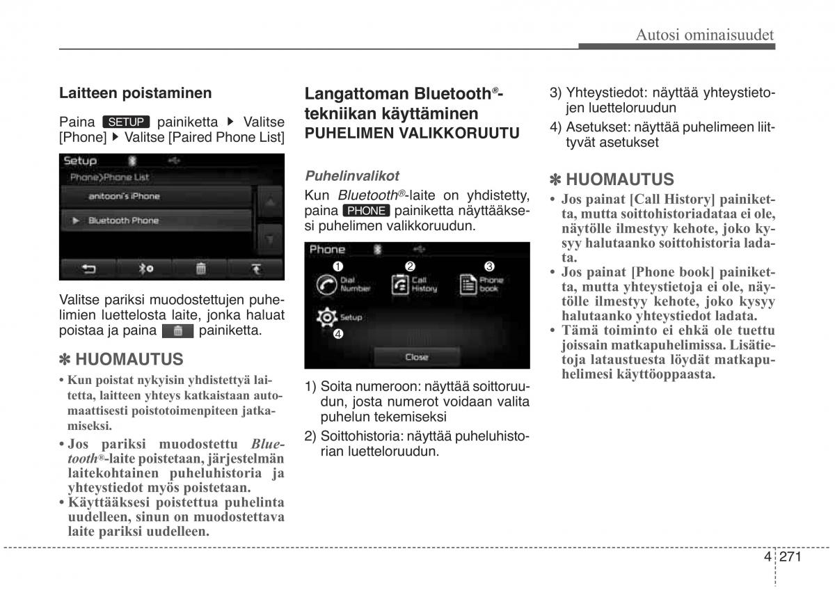 KIA Sorento II 2 omistajan kasikirja / page 364