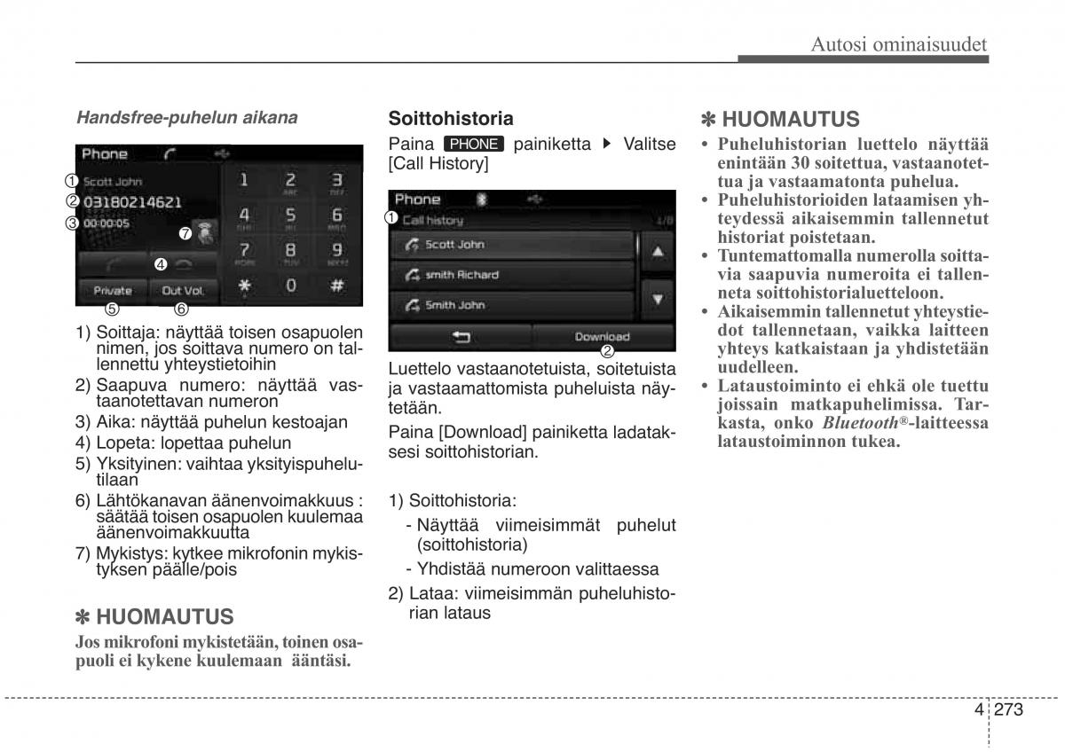 KIA Sorento II 2 omistajan kasikirja / page 366