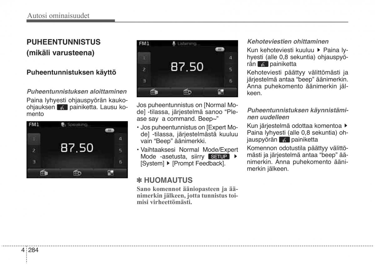 KIA Sorento II 2 omistajan kasikirja / page 377