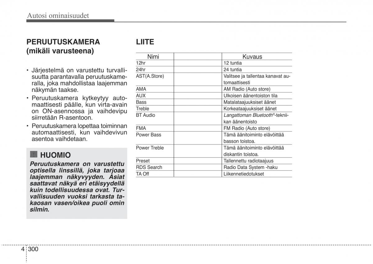 KIA Sorento II 2 omistajan kasikirja / page 393