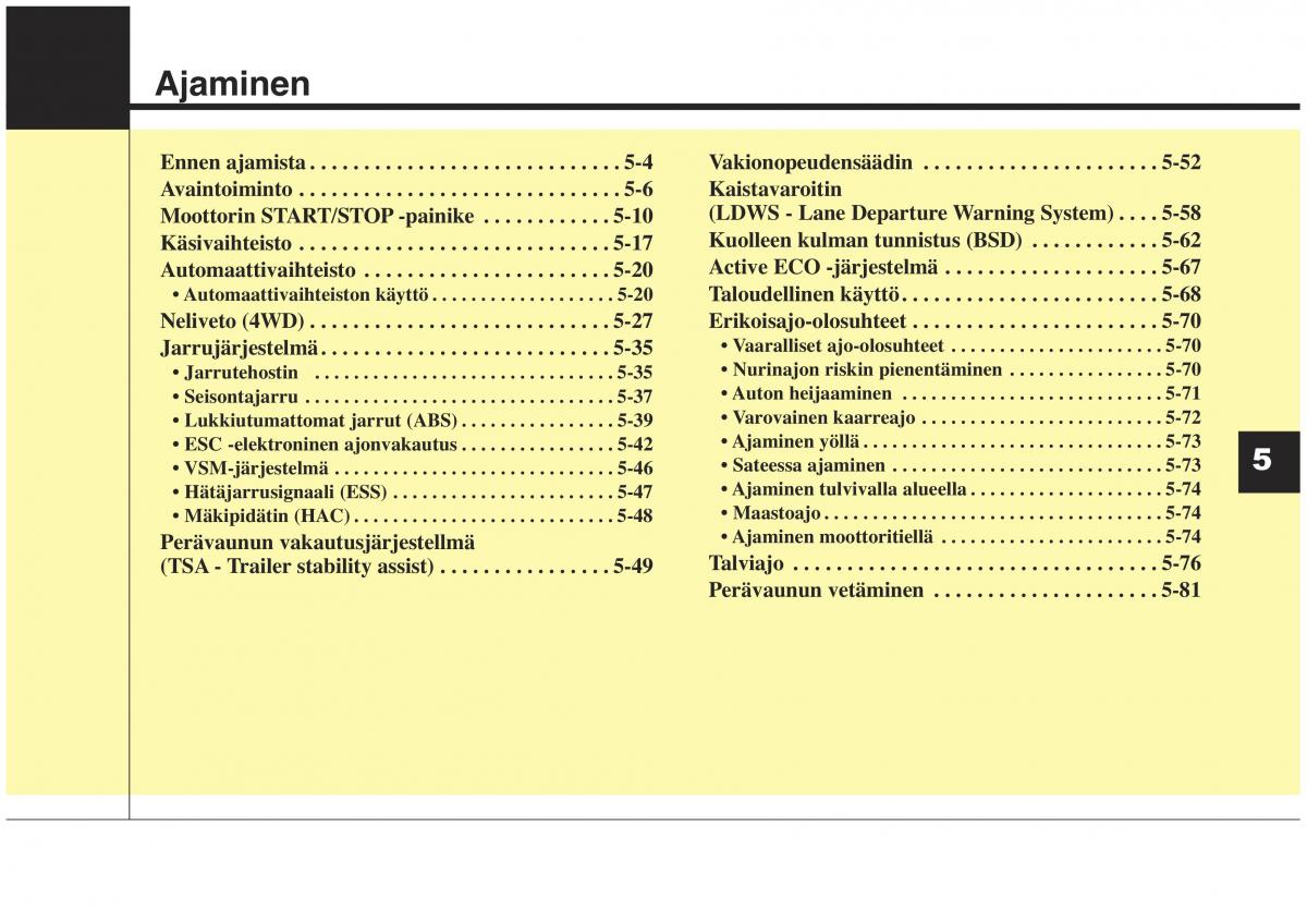 KIA Sorento II 2 omistajan kasikirja / page 394