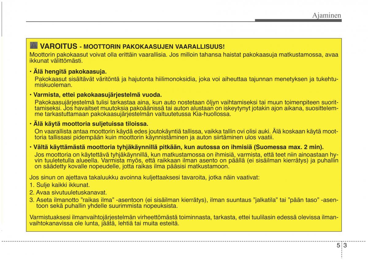 KIA Sorento II 2 omistajan kasikirja / page 396