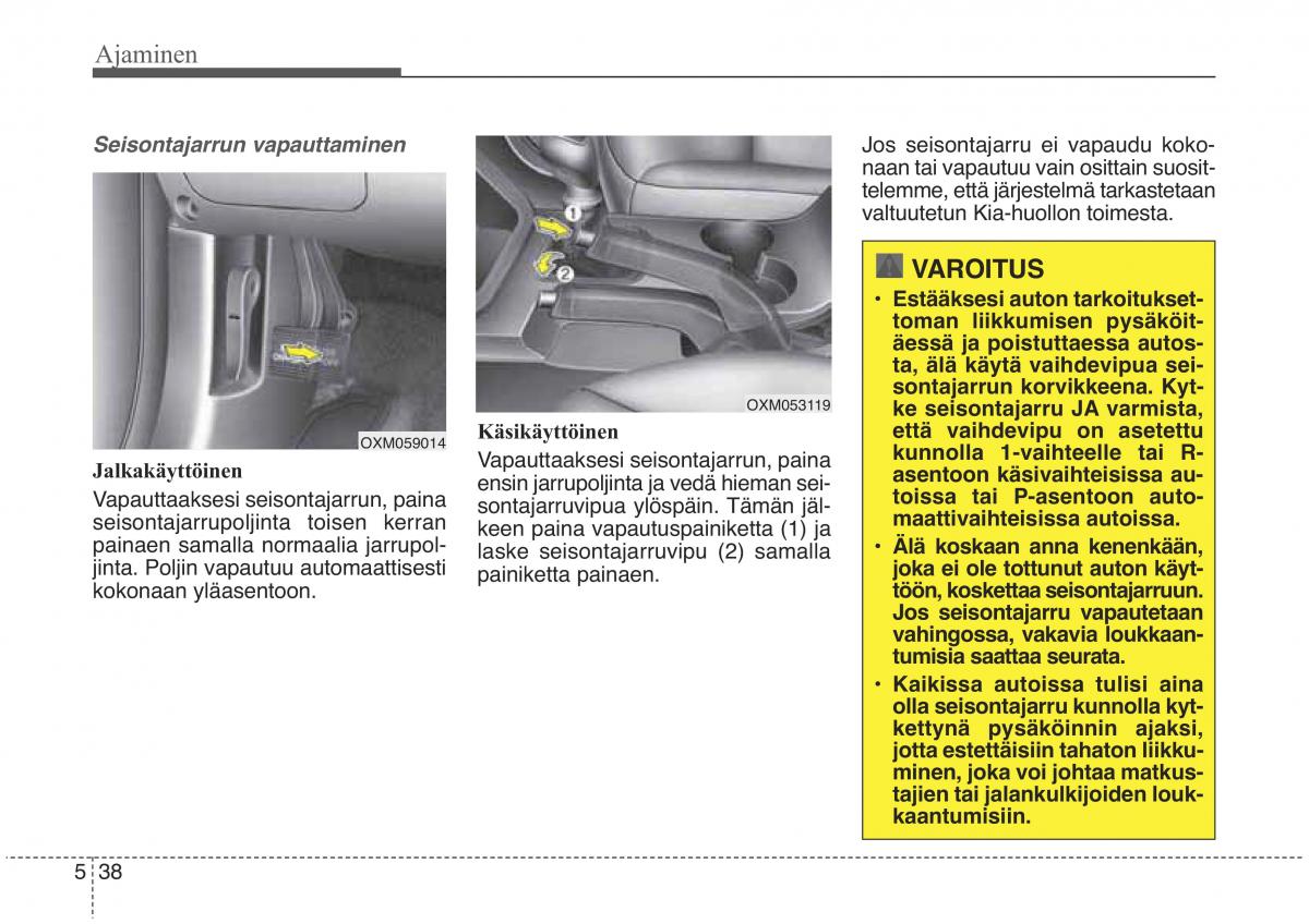 KIA Sorento II 2 omistajan kasikirja / page 431