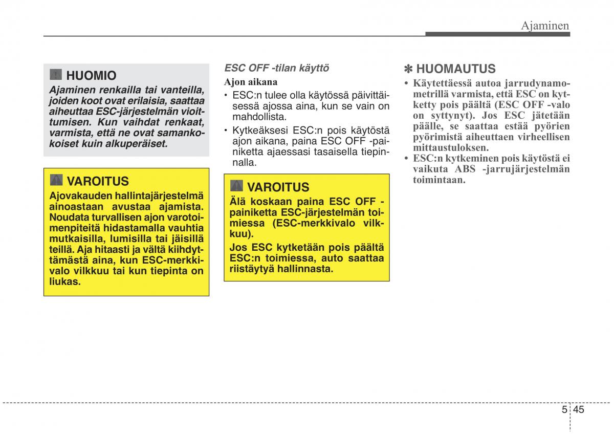 KIA Sorento II 2 omistajan kasikirja / page 438