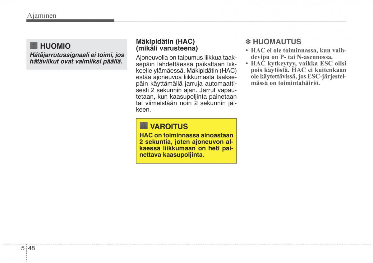 KIA Sorento II 2 omistajan kasikirja / page 441