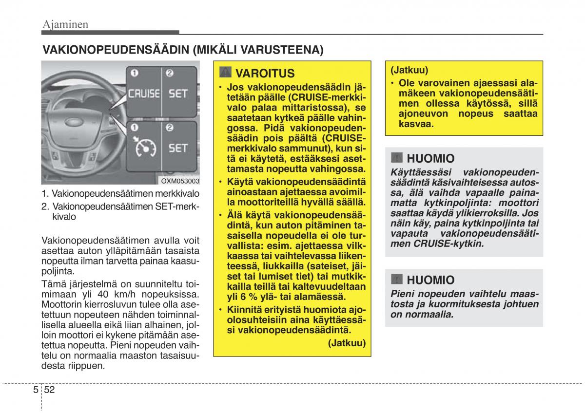 KIA Sorento II 2 omistajan kasikirja / page 445