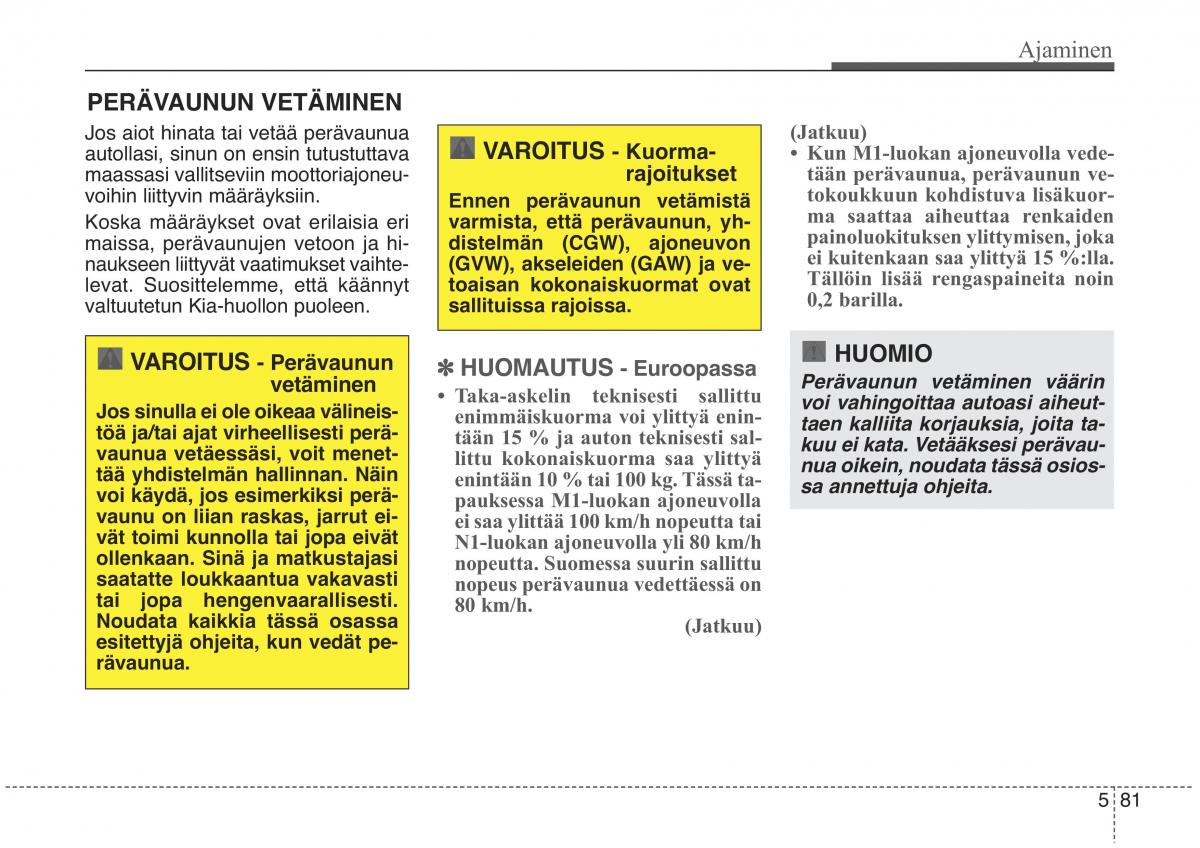 KIA Sorento II 2 omistajan kasikirja / page 474