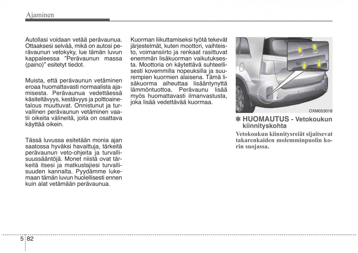 KIA Sorento II 2 omistajan kasikirja / page 475