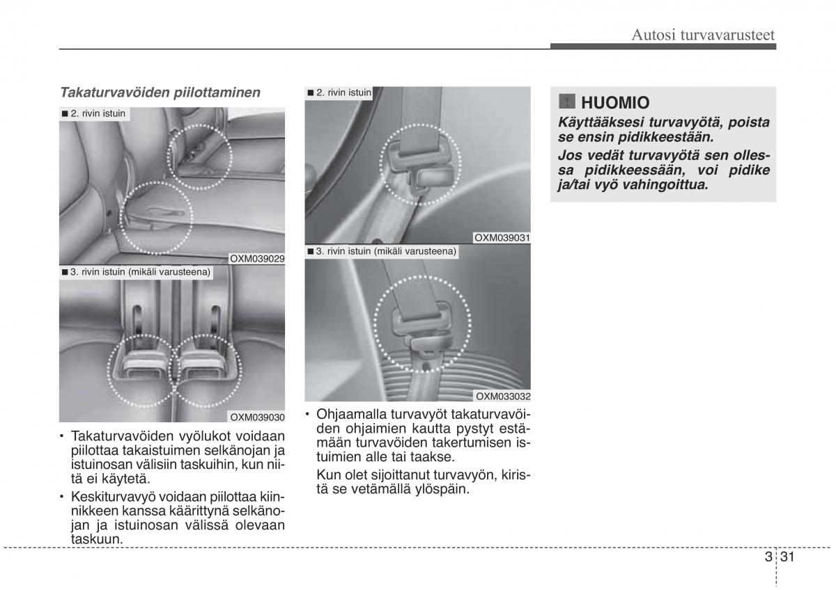 KIA Sorento II 2 omistajan kasikirja / page 48