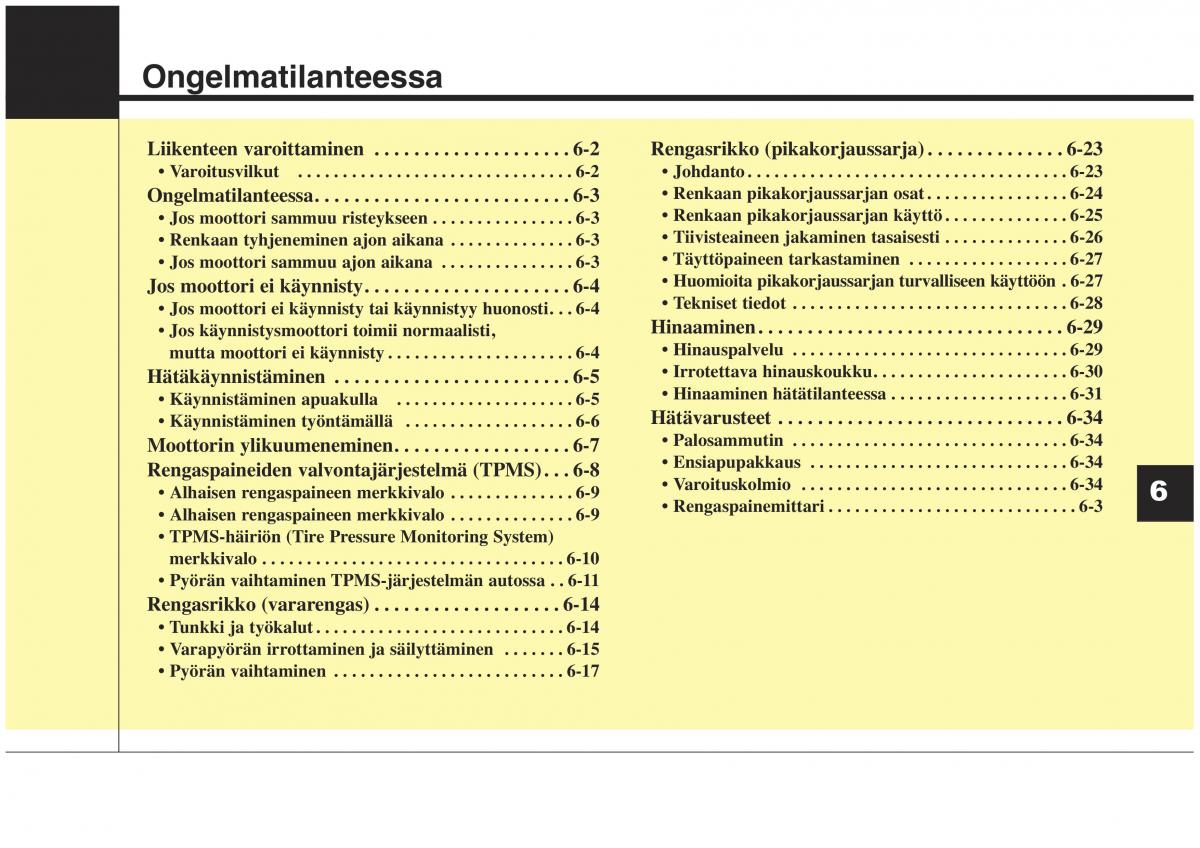 KIA Sorento II 2 omistajan kasikirja / page 484