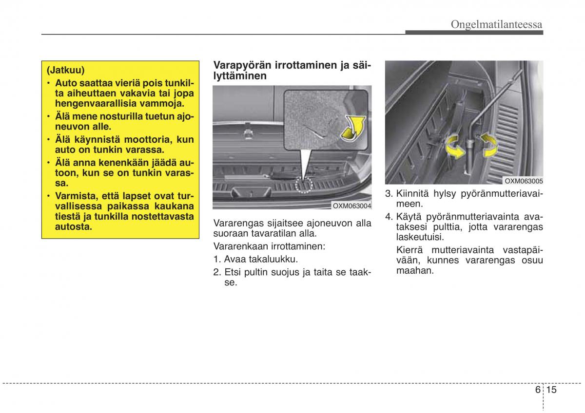 KIA Sorento II 2 omistajan kasikirja / page 498