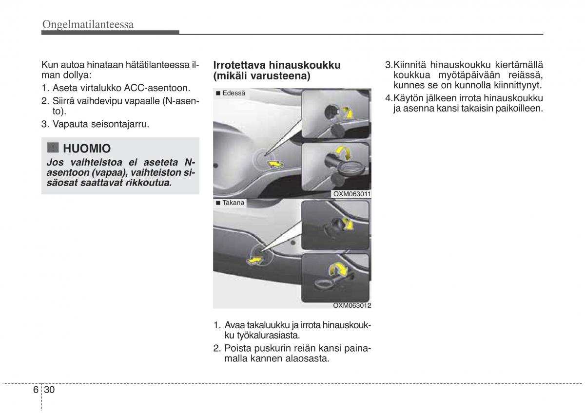 KIA Sorento II 2 omistajan kasikirja / page 513