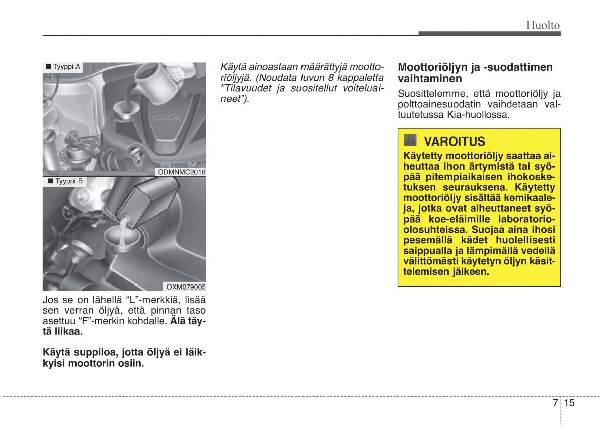 KIA Sorento II 2 omistajan kasikirja / page 532