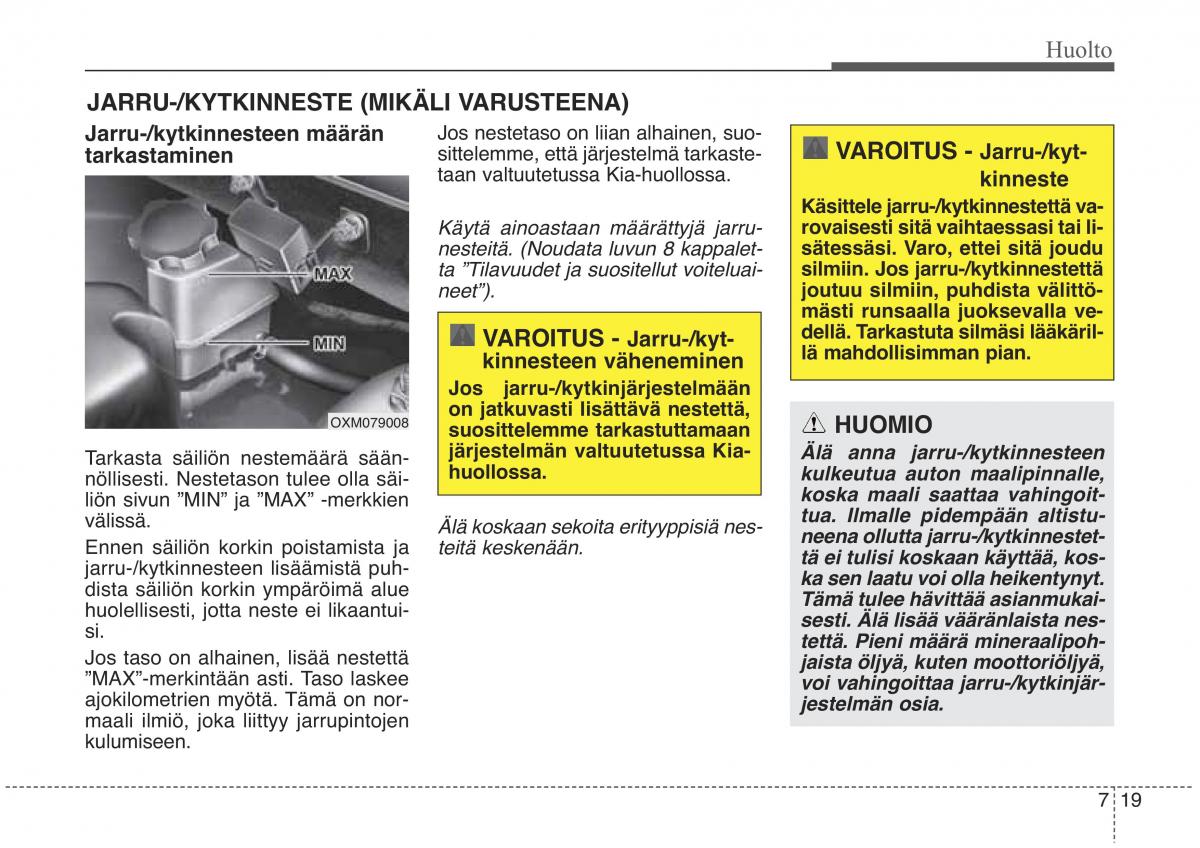 KIA Sorento II 2 omistajan kasikirja / page 536