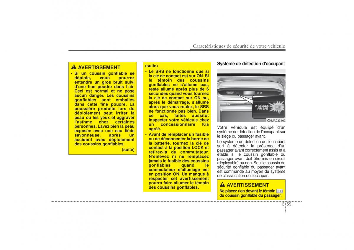 KIA Sorento II 2 manuel du proprietaire / page 82