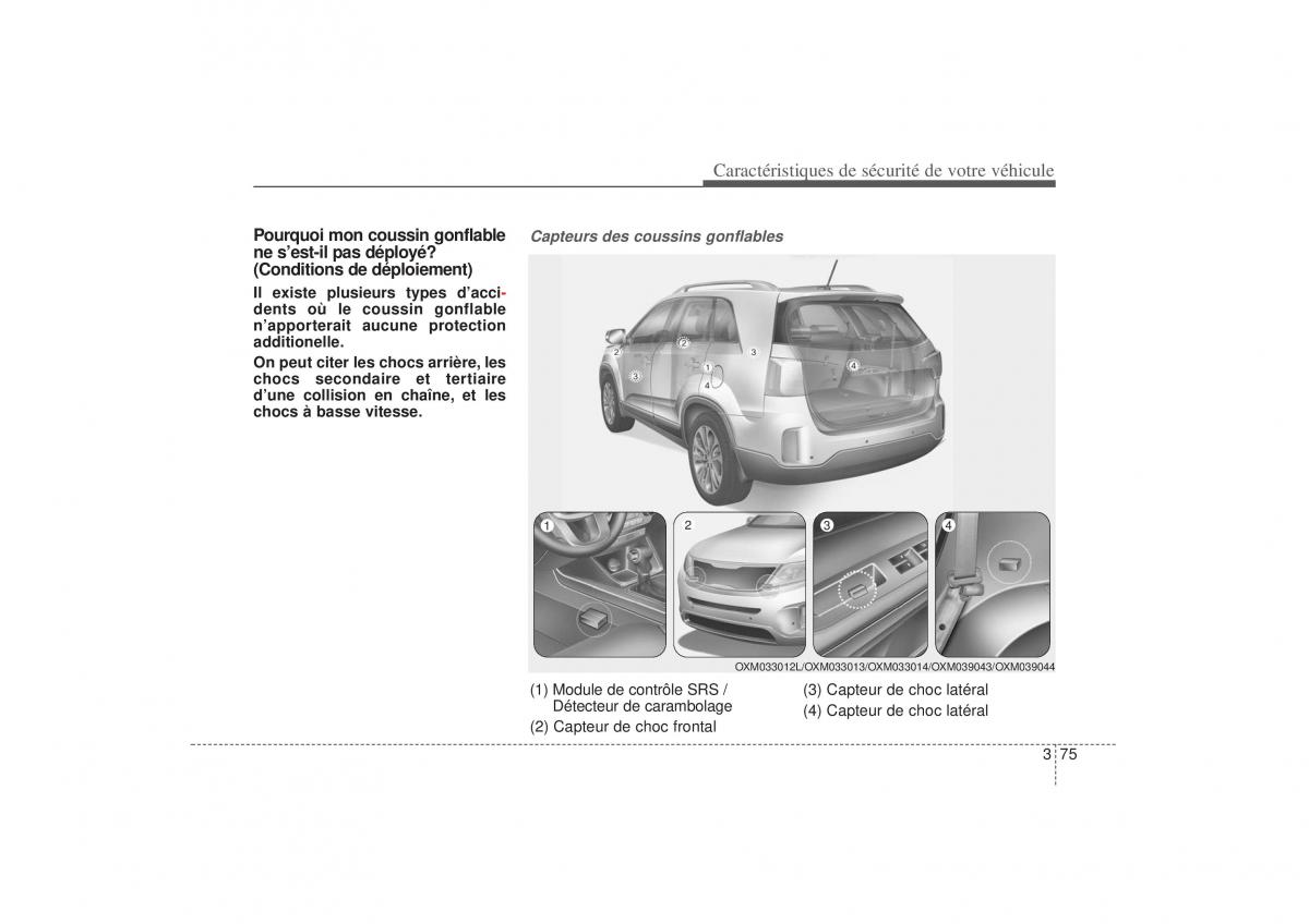 KIA Sorento II 2 manuel du proprietaire / page 98