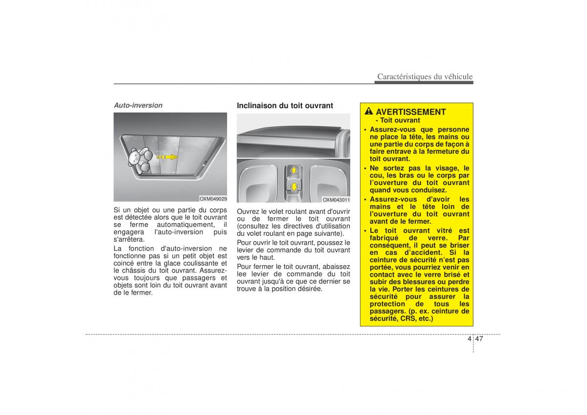 KIA Sorento II 2 manuel du proprietaire / page 153