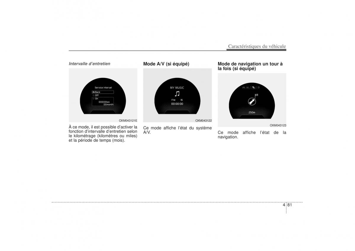 KIA Sorento II 2 manuel du proprietaire / page 187