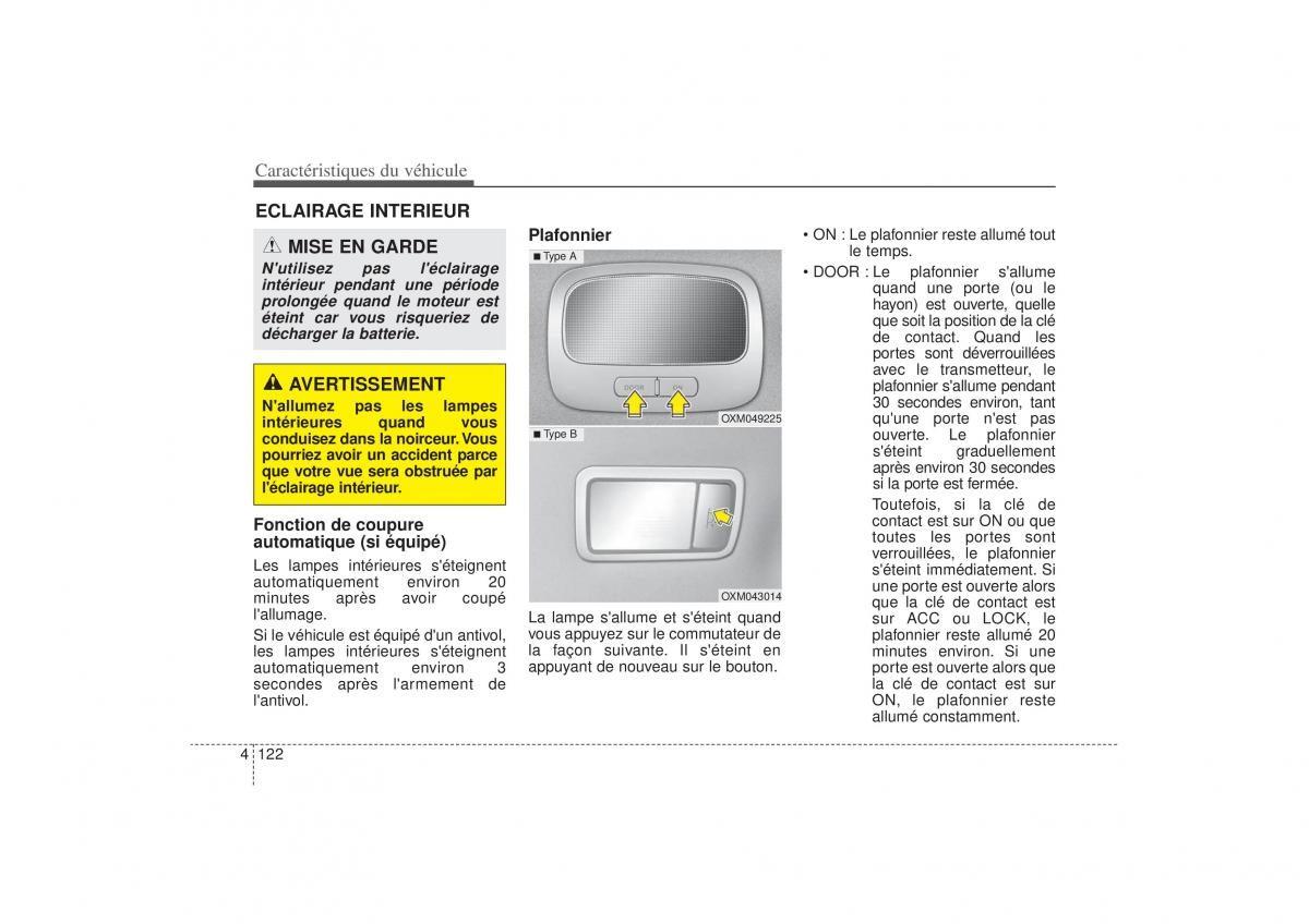 KIA Sorento II 2 manuel du proprietaire / page 228