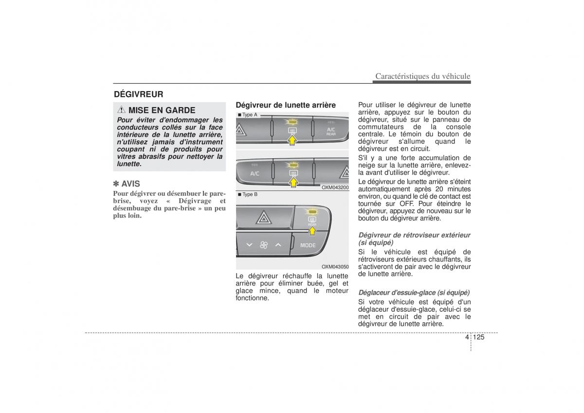 KIA Sorento II 2 manuel du proprietaire / page 231