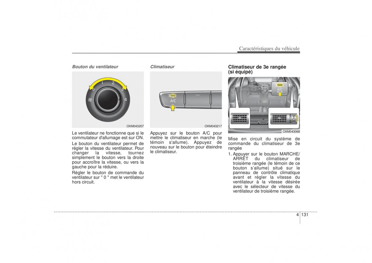 KIA Sorento II 2 manuel du proprietaire / page 237