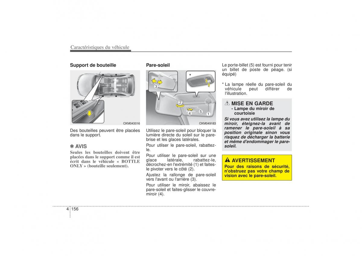 KIA Sorento II 2 manuel du proprietaire / page 262