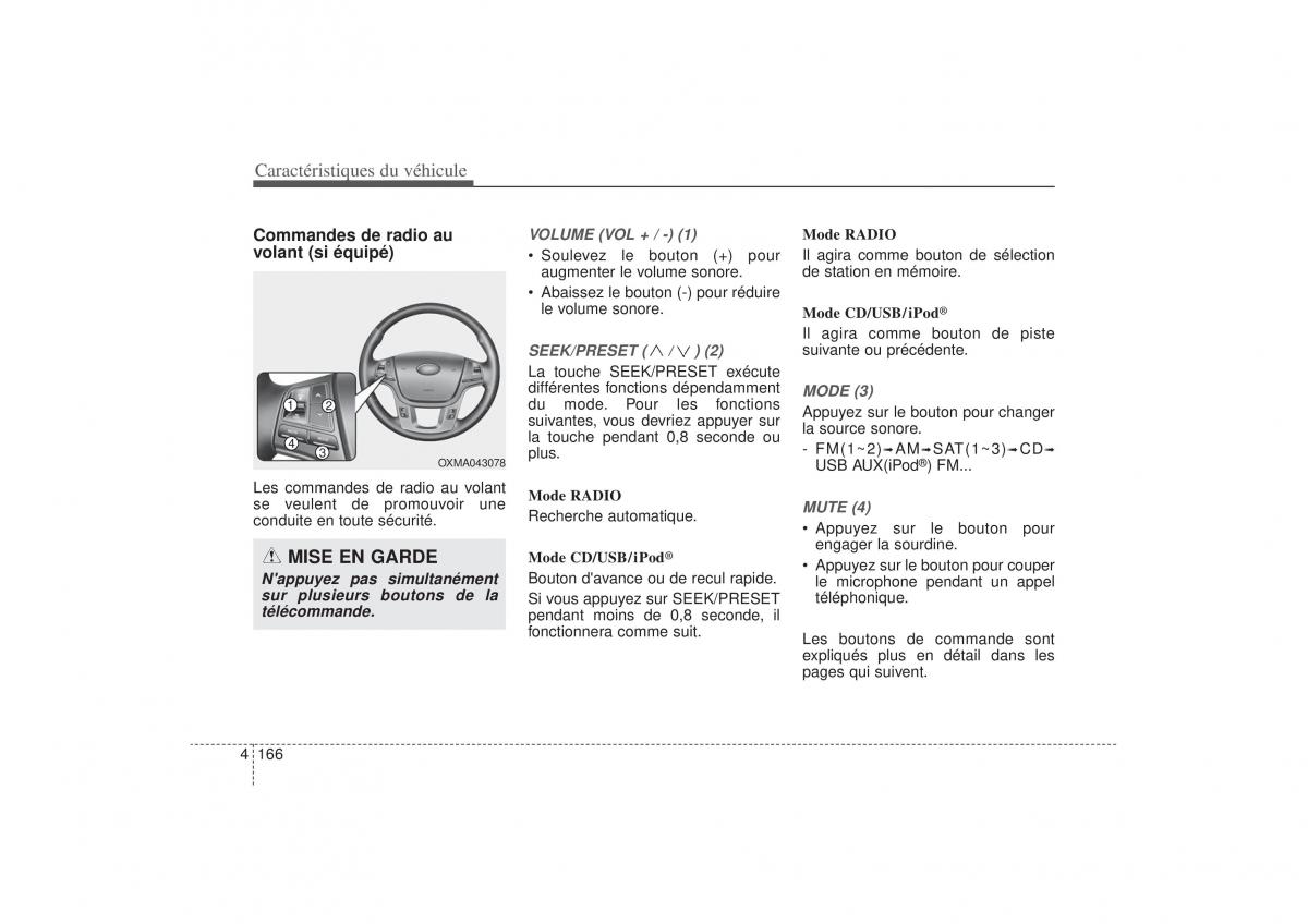 KIA Sorento II 2 manuel du proprietaire / page 272