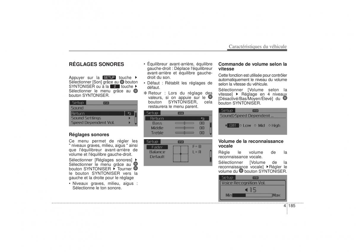 KIA Sorento II 2 manuel du proprietaire / page 291