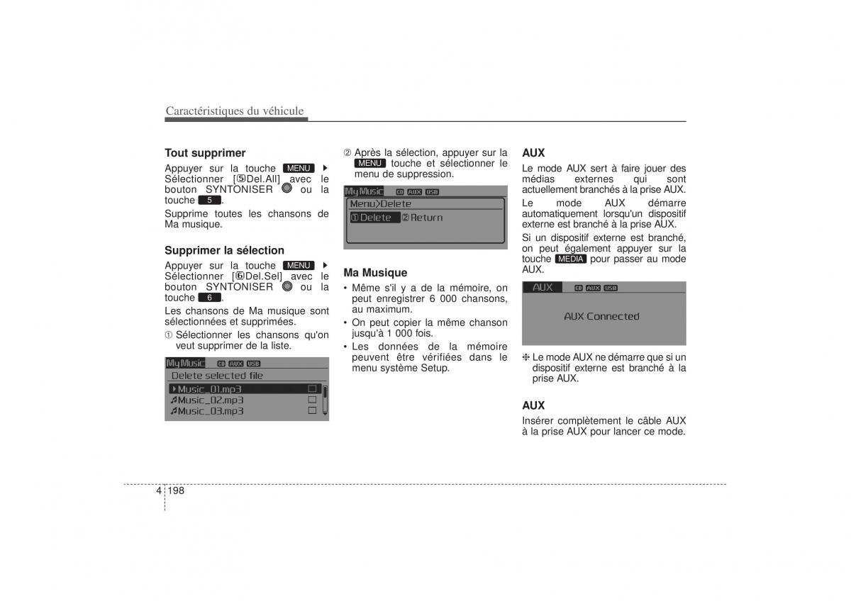 KIA Sorento II 2 manuel du proprietaire / page 304