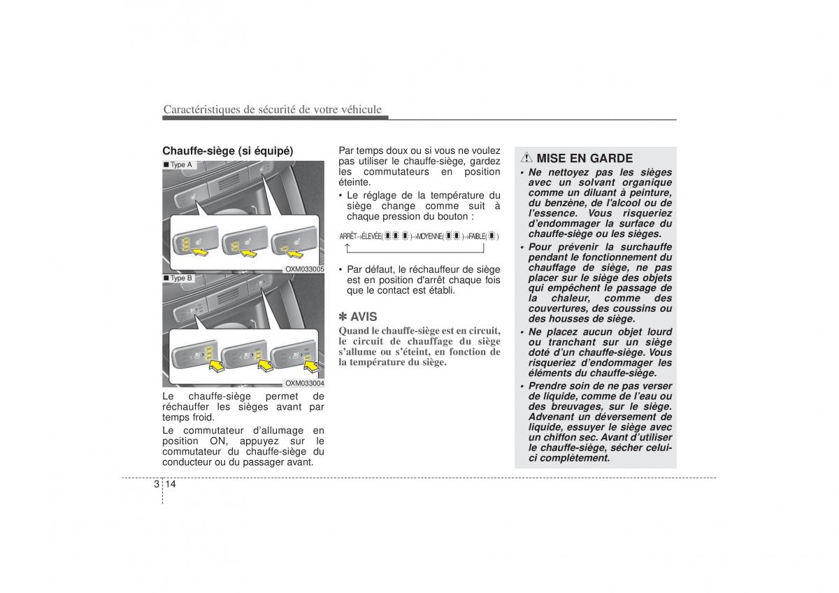 KIA Sorento II 2 manuel du proprietaire / page 37