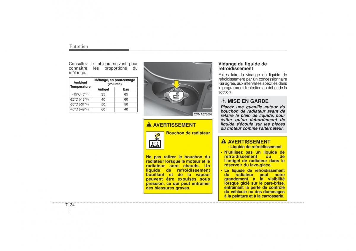 KIA Sorento II 2 manuel du proprietaire / page 464